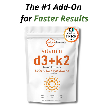 Vitamin D3 + K2 - Supports Wellness