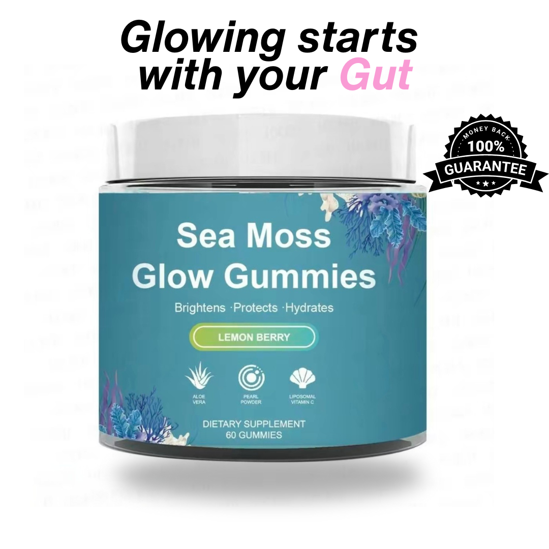 Sea Moss Glow Gummies - for Gut & Skin