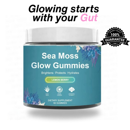 Sea Moss Glow Gummies - for Gut & Skin