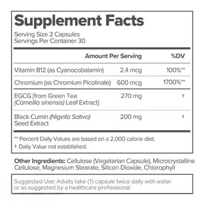 Metabolism Boosting Capsule - 30 Servings