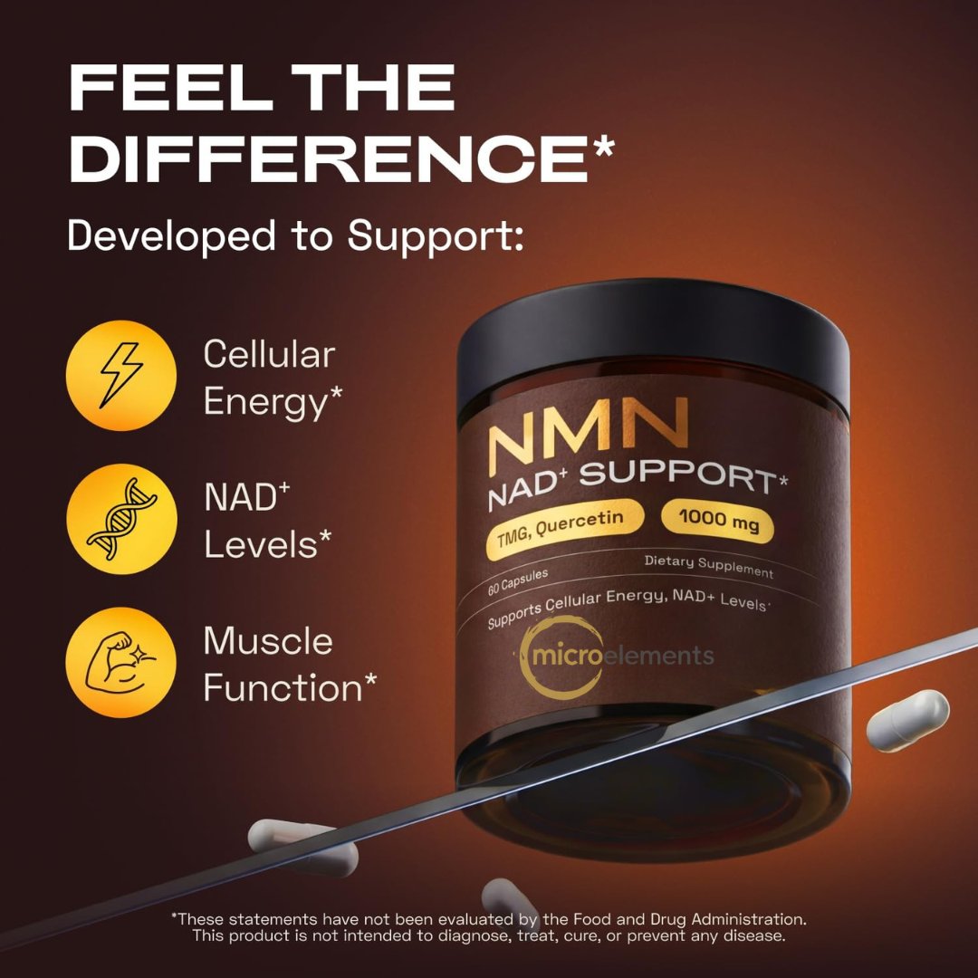 NMN Supplement - Supports Cellular Energy & NAD + Levels