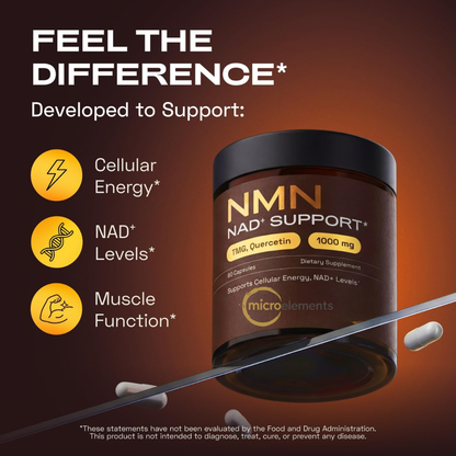 NMN Supplement - Supports Cellular Energy & NAD + Levels
